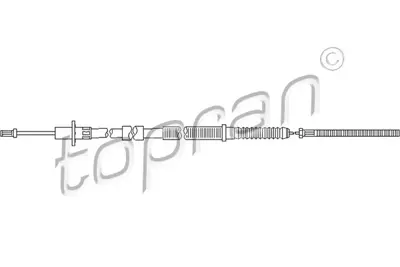 TOPRAN 201348001 Debriyaj Telı Omega A 1.8 2.0 86>94 24372807192 3074004000 4206 7417 8AK355700711 99904206 999111 C0131C FCC421183 GCC1392