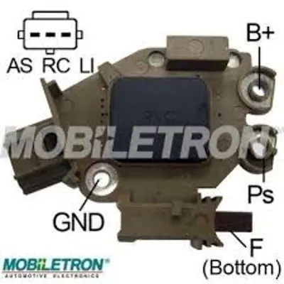 MOBILETRON VR-D694A Alternator Konjektor Toyota Corolla-Camry 1121672 120329 1203922 1214516 2M141671 2M141671A 2M141671B 2M217580AA 3G141015F 3G141015G 3G141015M 3G141015N 3G141015NX 3L141015N 3L141015P 3L141015PX 6F141015B 6F141015BX A5141671 A5141671A A5141671D A5141671E A5141671F YM217580AA YM217580AB