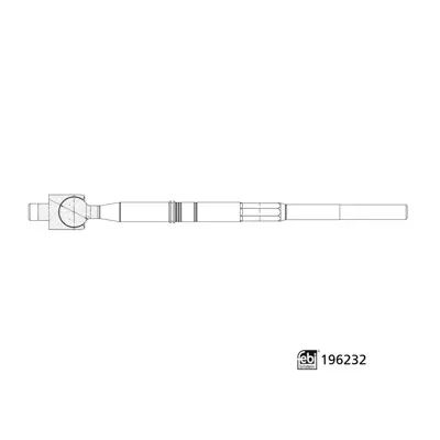 FEBI BILSTEIN 196232 Rot Mılı Ön 4M0423810C 240778 A723 37618 9937615 240639 37615 TA2873 30937436 1160310028