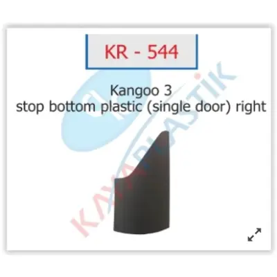 KAYA KR-544 Stop Alt PLastiği < Tek Kapı > Sağ Kangoo Iıı RN9211153 8200642153 768409 8200642141 4312536 3650773C 4414668 3652523A