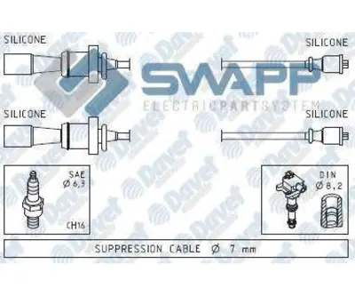 SWAPP 50157 Bujı Kablosu Sonata Iv 20 24 16v 9804 Santafe 20 24 16v 0106 Starex 24 16v 0104 Trajet 20 G4jpeg   #### 2750138B00 986356991 T745B B991 J5380310 29510 1320HH09 132H09 29518 880145