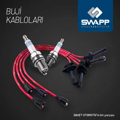 SWAPP 50213 Bujıbobın Kablosu Takım  Dogan Kartal Sahın Slx 14 16 92>02 7706494