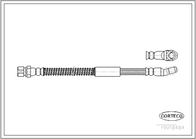 CORTECO 19018484 Fren Hortumu 434E865E14 6T46682 FHY2008 LH3269 PHD264 SBH6351