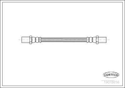 CORTECO 19018656 Fren Hortumu 1987476192 6T46594 FHY2384 LH2821 LH3271 PHA261