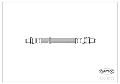 CORTECO 19018773 Fren Hortumu 1987476407 310512E0 6T46115 83635203103 8598 99908598 FHY2045 LH2502 PHC204 PHC223