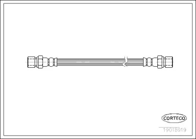 CORTECO 19018919 Fren Hortumu 1006110001 1987476289 236680 6T47440 83620102403 FHY2328 LH1682 PHA120 PHB123