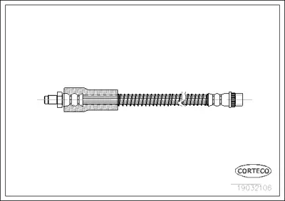 CORTECO 19032106 Fren Hortumu 1987476063 24511103353 28232 340E469E11 6604022 70928232 LH6422 PHB484