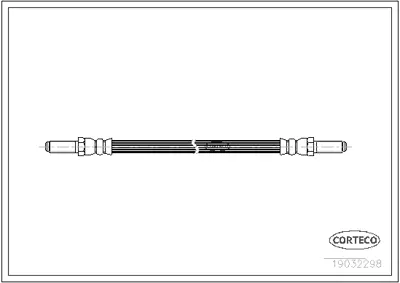 CORTECO 19032298 Fren Hortumu LH1634