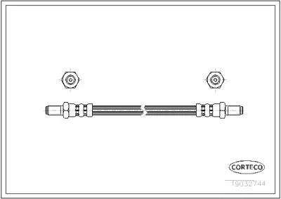 CORTECO 19032744 Fren Hortumu 440019032744 LH3300