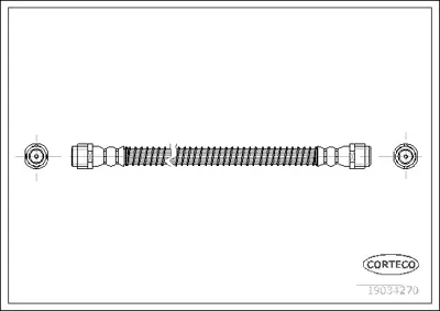 CORTECO 19034270 Fren Hortumu 440019034270