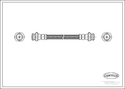 CORTECO 19035037 Fren Hortumu 