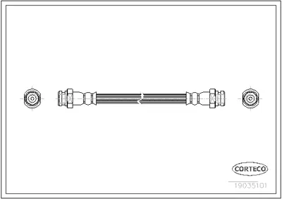 CORTECO 19035101 Fren Hortumu 
