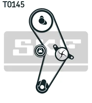 SKF VKMC 02206-2 Su Pompasi + Triger Kayisi Seti 1987946467 3010302 45176 530046230 981201 985258 K1PA1385 K62078 K62084 K981201B K985258B KH351WP107 KP10302 KP15503XS2 KP15627XS KTBWP4662 PK10581 PK12011 SK1677AQ1 WPK185202