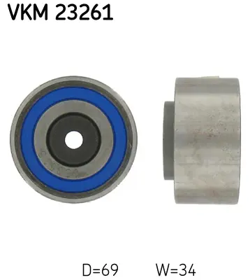 SKF VKM 23261 Triger Gergi Rulmanı Cıtroen-C5, C6-2.7 Hdı/3.0 Hdı 205ps/240ps - Peugeot-407, 607-2.7 Hdı/3.0hdı 205ps/240ps 100349 153248 1987949609 532046110 62100349 654253 984UT ADBP760007 ADJ137601 ATB1011 HEG422 LD1024 N1615 T42233