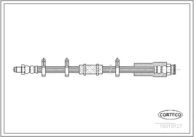CORTECO 19018127 Fren Hortumu 6T46754 PHB291