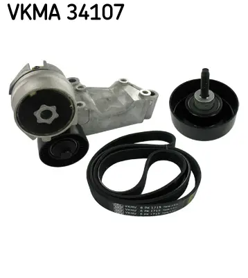 SKF VKMA 34107 Kanalli V Kayisi Seti 529003810 529017310 529046310 K016PK1718 KHV177 KPV367