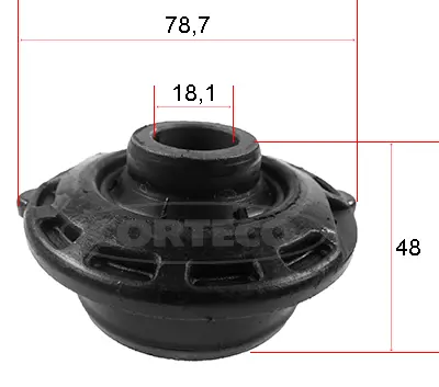 CORTECO 49371621 Motor Takozu 22635 2952901 590193 JBU705 TD503W