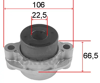 CORTECO 80001520 Motor Takozu 21655 4001489 F86116 TD867W