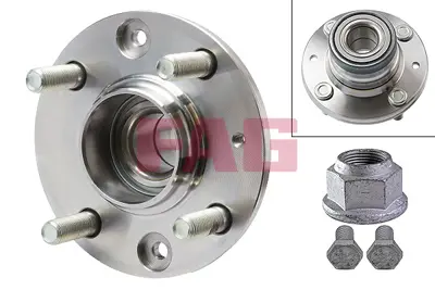 FAG 713 6198 80 Arka Porya Rulmanı (Abs)  Mıtsubıshı Colt-Colt 1.6  95> VKBA6868