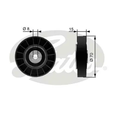 GATES T36214 Gates Gergi Rulmanı 1624028 21719 532024010 60921719 APV2156 T0240 VKM36080