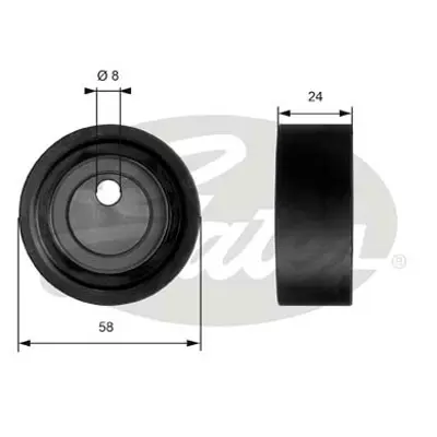 GATES T41064 V Kayış Gergi Rulmanı 140231 14269 531016720 84030001 900UT ADK87604 ATB2098 HTG234 N018 VKM76202