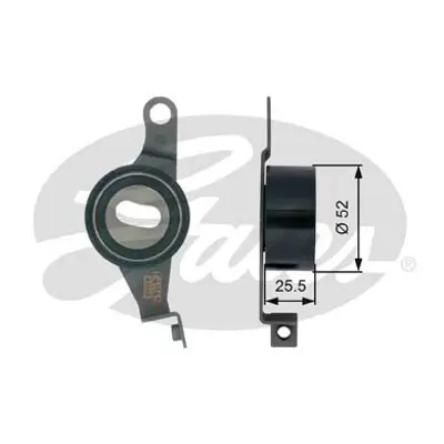 GATES T41145 Triger Kayış Gergi Rulmanı Ford Escort Vıı,Fıesta Iıı ,Courıer Kutu,Mondeo I ,Mazda-121 Iıı 140796 324ST 50030021 531022510 7968 ATB2154 HTG65 VKM14105