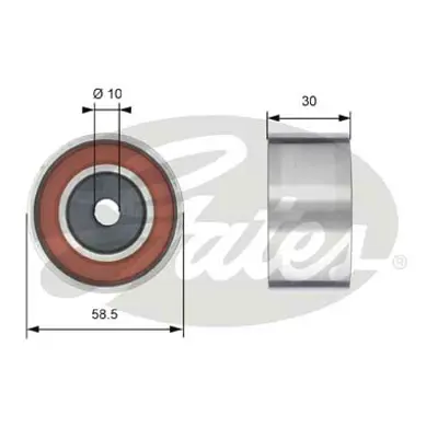 GATES T42202 Triger Gergi Rulmanı 150646 165UT 1987949889 24837 532035220 6KD183 83924837 ADM57626 ATB2361 HEG367 N1578 VKM84603