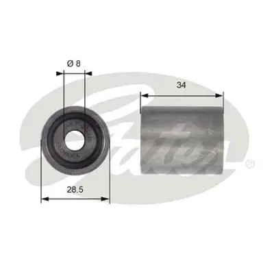 GATES T42139 Triger Gergi Rulmanı 150046 1519026001 160UT 17712 1987949290 30030094 532019710 651051 6KD045 ATB2218 HEG132 HEG413 ID0026 N1268 VKM21142