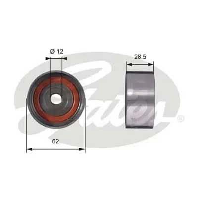 GATES T42027 Triger Gergi Rulmanı 150804 1987949964 24792 532008120 816UT 81924792 ADT37625 ATB2093 GT90240 HEG179 VKM81100