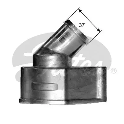 GATES TH15092G1 Termostat  92 °c Opel Astra F 1.8 93-08 Frontera 2.2 95-04 29282280000 5345792 78351 820140 9000114 ADZ99212 CT5156 TH622292J