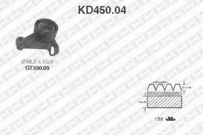 NTN / SNR KD450.04 Bmw 3,5 324,524 Triger Seti 1987948613 201010 530001710 KH100 KTB183 LDK0205