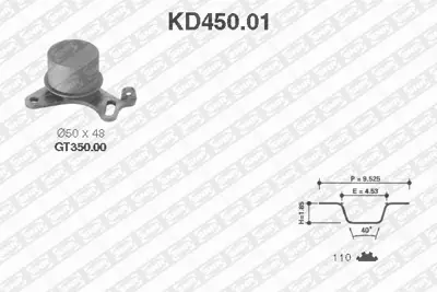 NTN / SNR KD450.01 Triger Seti Bmw 3 (320-323)-5 (520) (B.) 201008 530012010 LDK0107