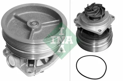 INA 538 0448 10 Su Pompası (Devirdaim) Fıat Albea (172-178) 1.6 Flex >10, Brava 1.6 16v (182.Bb) 96-01, Palıo 96-12, Marea 99-02 Lancıa Delta 1544 350981364000 506612 P1043 PA5925 PA620 S216 VKPC82441