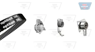 OPTIBELT KT 1040 W1 Su Pompalı Triger Seti Cıtroen Berlıngo 1.8 98>02 Fıat Ducato 1.9 98>02 Peugeot 205 Iı 1.8 90>97 530009630 KP25049XS KTBWP1151 VKMC03241