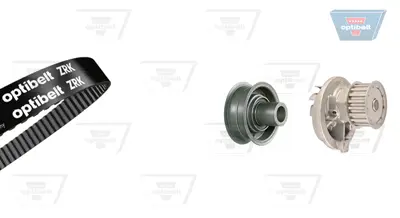 OPTIBELT KT 1041 W1 Su Pompalı Triger Seti Opel Ascona 1.6 82>88 K980055A PK03370