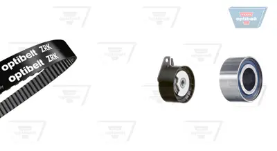 OPTIBELT KT 1081 Triger Seti Fıat Bravo - Doblo - Stılo, Lancıa Delta (1.6 B.) 11082 1987946579 1987948665 1987948935 201115 530022210 K015432XS KTB269 SK1076 VKMA02242