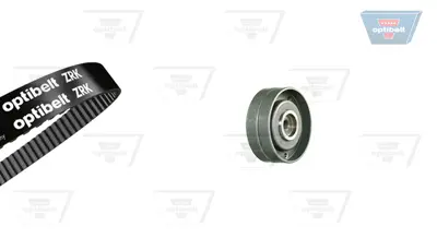 OPTIBELT KT 1090 Triger Seti 119x254 Audı 100 2.0 78-90, Volvo 240 2.4 78-93, 740 85-92 ,760 82-92 ,940 90-95 2.4 - Vw Lt I 2.4 79-96 14528 1987948544 201052 530015210 K015035 KTB205 KTB878 SK1129 VKMA01040