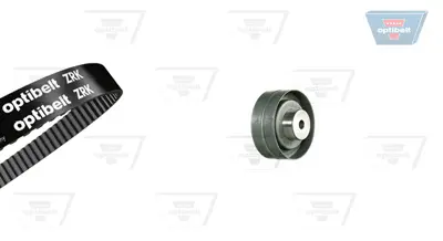 OPTIBELT KT 1102 Triger Seti Audı Quattro-Coupe-90-100-200 (2.2 B.) 1987948645 201055 530015610 K015245 KH213 KTB203 VKMA01032