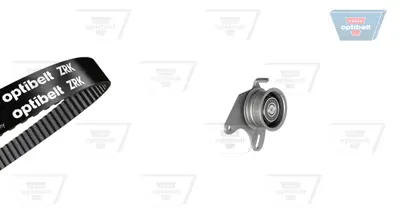 OPTIBELT KT 1143 Triger Seti Mıtsubıshı Pajero-L200-L300 (2.5 D.) K025222 KTB268 KTB789 SK1236