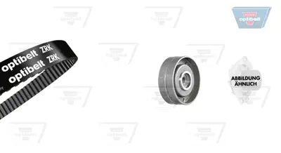 OPTIBELT KT 1171 W1 Su Pompalı Triger Seti Vw Transporter Iv 90>98 1987948511 K980163A K980163B PK05280 PK05281