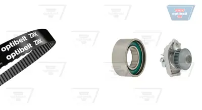 OPTIBELT KT 1173 W1 Su Pompalı Triger Seti Fıat Panda 100 86>92 Uno 1.1 86>06 KP15030XS KTBWP1840