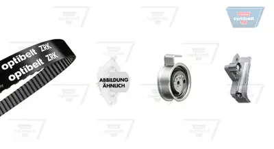 OPTIBELT KT 1233 W2 Su Pompalı Triger Seti Audı A4 A6 2.0 00>04 KP45491XS2 KTBWP3450