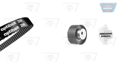 OPTIBELT KT 1253 W1 Su Pompalı Triger Seti Brava-Bravo 1.2-Bravo Iı 1.4-Doblo-Lınea-Punto-Panda 1.4-Albea 1.2 530022830 KP15503XS2 KTBWP2853