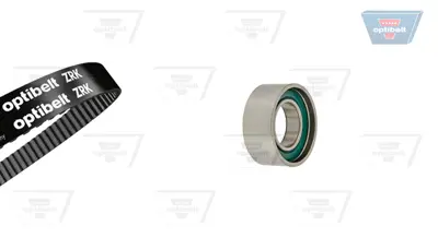 OPTIBELT KT 1324 Triger Seti 125x150 Fıat Panda (141) 1.1 86-04 Punto (176) 1.1 93-00, Uno (146) 45 1.0 (146a.Ed) 84-95 19657 1987946570 1987948080 1987948911 201272 530020510 K015544XS KTB292 SK1421