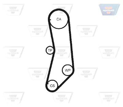 OPTIBELT KT 1324 Triger Seti 125x150 Fıat Panda (141) 1.1 86-04 Punto (176) 1.1 93-00, Uno (146) 45 1.0 (146a.Ed) 84-95 19657 1987946570 1987948080 1987948911 201272 530020510 K015544XS KTB292 SK1421