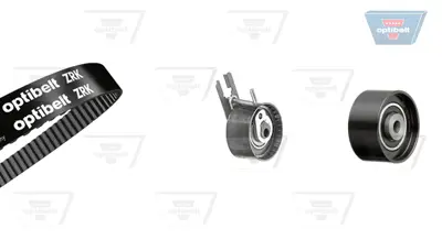 OPTIBELT KT 1352 Triger Seti 135x254 Cıtroen C3, Suzukı Lıana (1.4 D.) K015589XS KTB323 VKMA03141