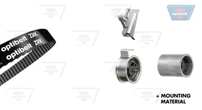 OPTIBELT KT 1369 Triger Seti 117x300 Audı A2 1.2 01-05, Vw Lupo 1.2 D 99-05 1987948164 201334 530034010 K025601XS KTB549