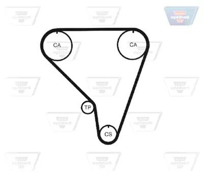 OPTIBELT KT 1380 Triger Seti Suzukı Swıft (1.3 B.) 530032110 ADK87310 KTB581 SK1246 VKMA96200
