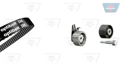 OPTIBELT KT 1400 Triger Seti 199x240 Astra J-Insıgnıa-Combo-Zafıra C-Doblo 10-> 2.0 Cdtı-Mtj 530056210 KTB449 KTB759 KTB847 VKMA02190