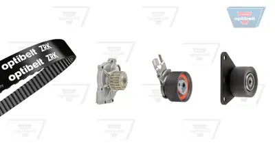 OPTIBELT KT 1497 W1 Su Pompalı Triger Seti Volvo C70 Iı Cabrio (542) 2.4 06>09 S40 Iı (544) T5 04>07 